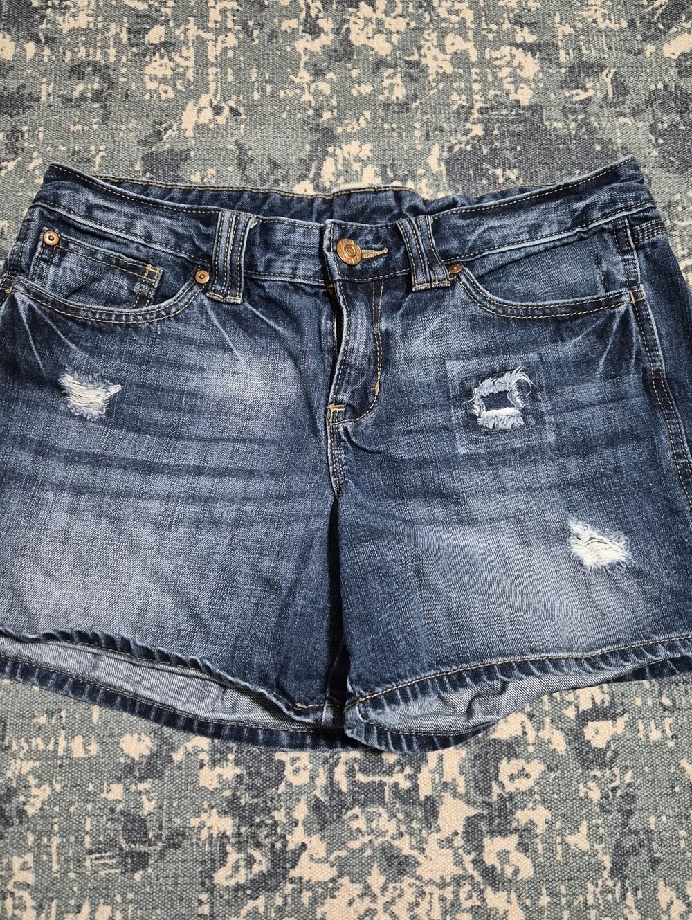 Gap Distressed Denim Shorts